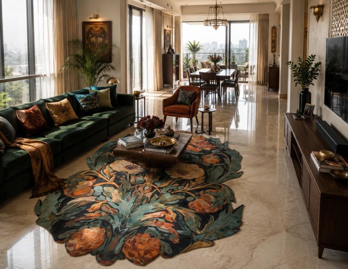 marble floor carpet